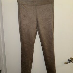 GAP Tan Suede Leggings